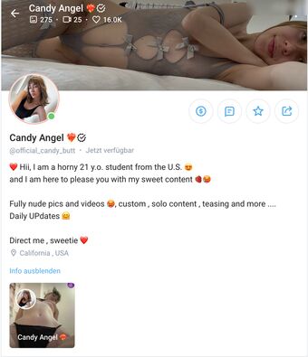 Candy Angel / angelmelly / official_candy_butt Nude Leaks OnlyFans  – Leaked Models