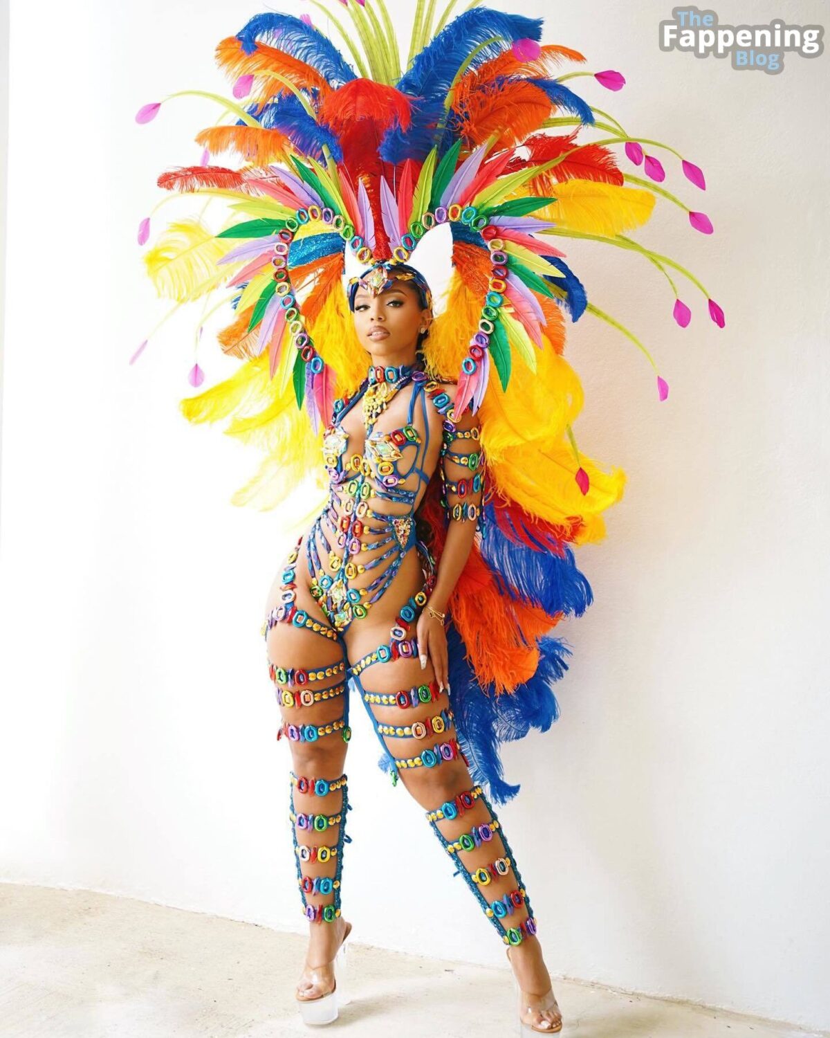 Chloe Bailey Looks Stunning in a Sexy Carnival Outfit in St. Lucia (9 Photos)