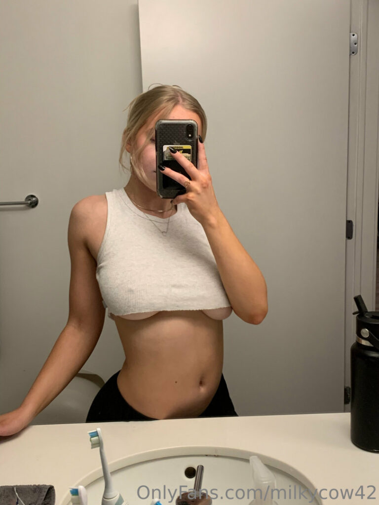OnlyFans – TikTok – Abby Kruger / milkycow42 / abbykrugerr – Nude