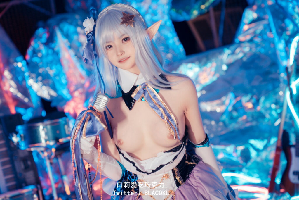 Cosplay – Asian – Japanese – 白莉爱吃巧克力 – 关小雨 白莉爱吃巧克力 – 关小雨 [BLACQKL] – Nude