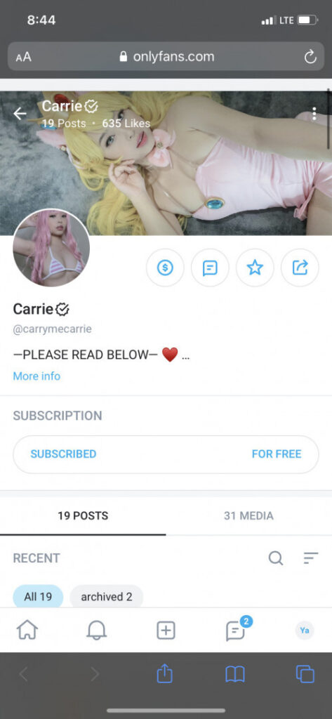 OnlyFans – Asian – Carrie Xiong/Carry.Me.Carrie (Hmong) – Nude