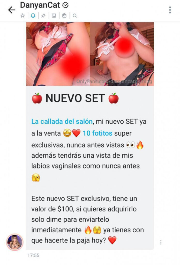 OnlyFans – TikTok – Latina – DanyanCat – Nude