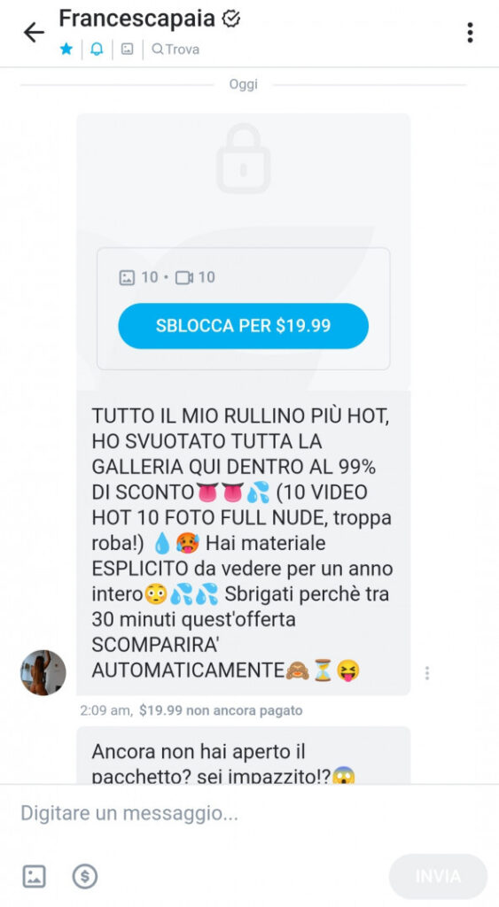 OnlyFans – Francesca Paiardi / francesca_paia – Nude