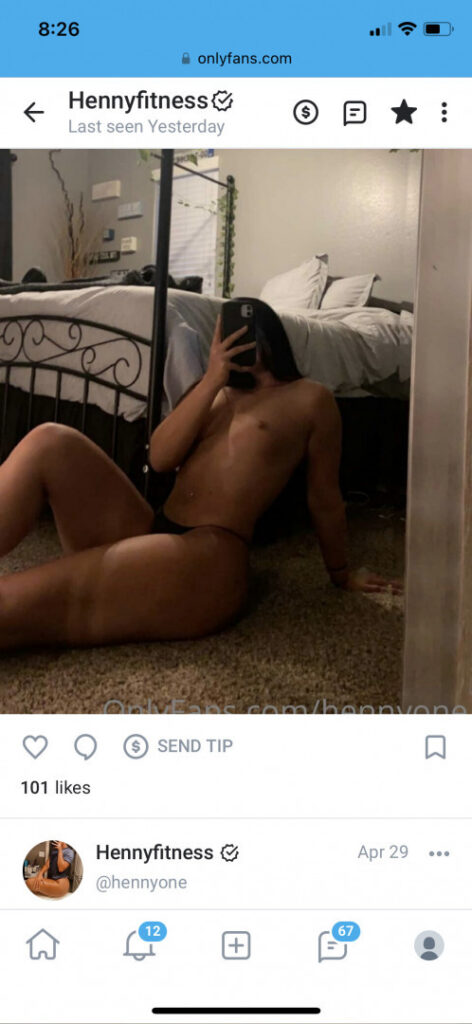 OnlyFans – T H I C C – hennyone Tanahennessey – Nude