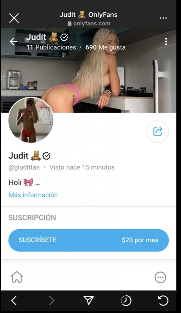 OnlyFans – Judit @giudittaa @jucmis – Nude