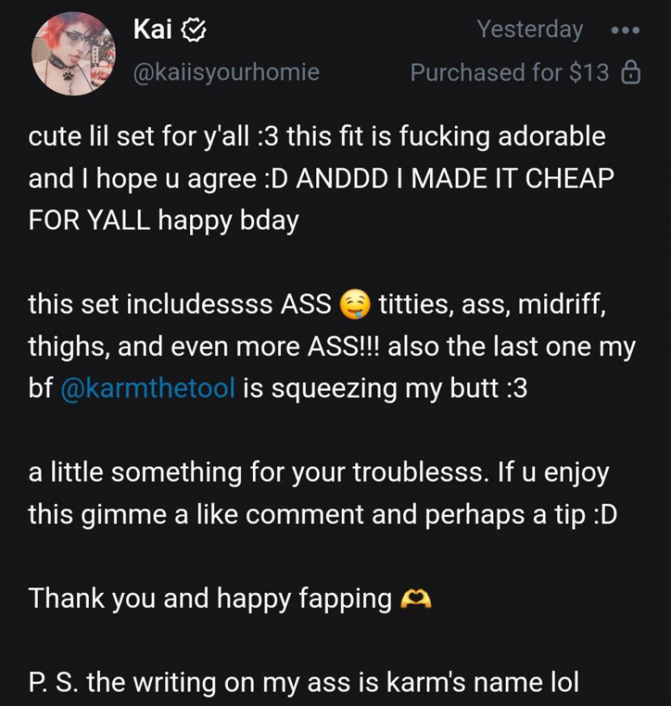 Trans – Twitch – OnlyFans – FtM – KaiIsYourHomie – Nude