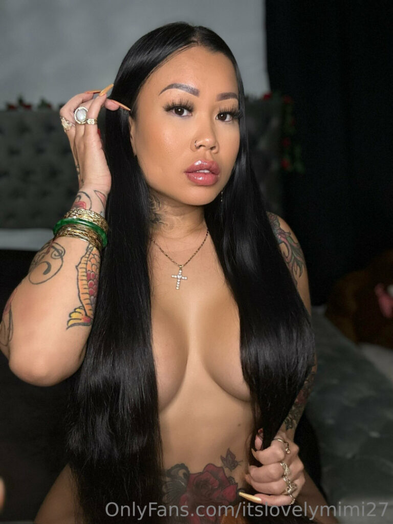 OnlyFans – T H I C C – Asian – LovelyMimi / ItsLovelyMimi27 (Asian MILF from Wild ‘N Out) – Nude