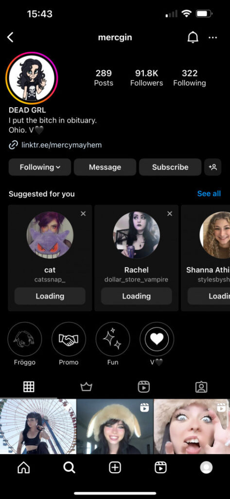 OnlyFans – TikTok – Instagram – Mercy mayhem nudes? – Nude