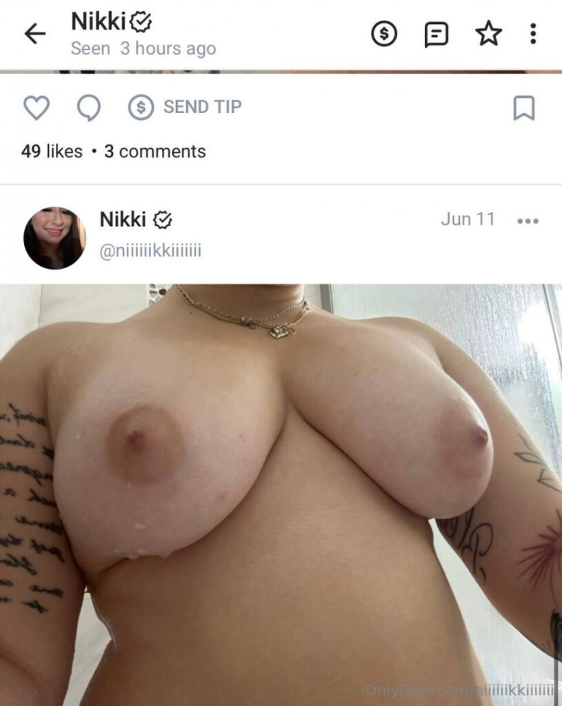 OnlyFans – TikTok – Nikki cordoba – Nude