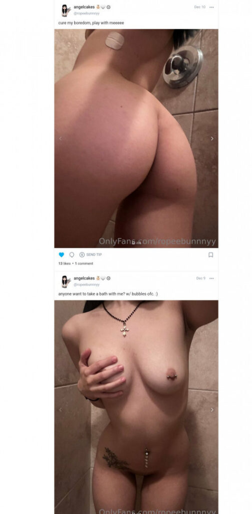 OnlyFans – @ropeaddict or @Ropeegirl AngelCakes – Nude