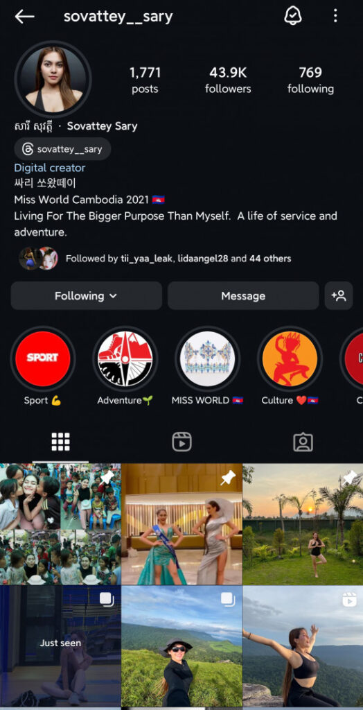 TikTok – Instagram – Asian – sovatty / sovattey__sary / khmer/ Cambodian – Nude