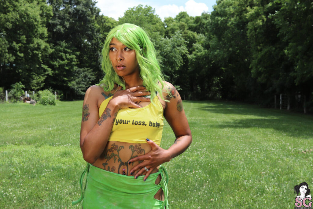 Suicide Girls – Zebrah – Nude