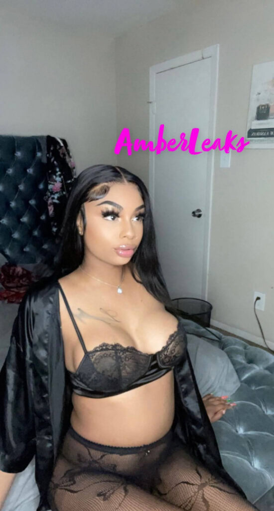 OnlyFans – Trans – T H I C C – Ebony – Amber Leaks  amberleaksss – Nude Leaks