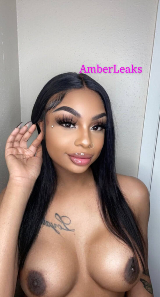 OnlyFans – Trans – T H I C C – Ebony – Amber Leaks  amberleaksss – Nude Leaks