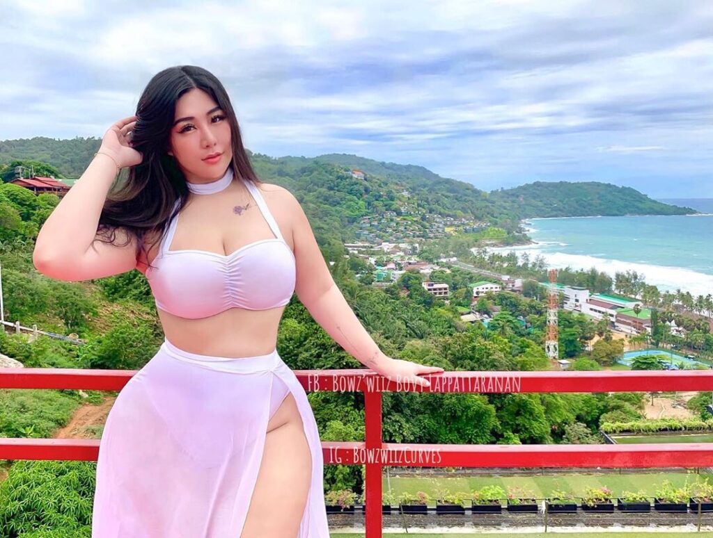 Instagram – T H I C C – Bowzwiiz – Nawaporn Lappattaranan – bowzwiizcurvess – Nude