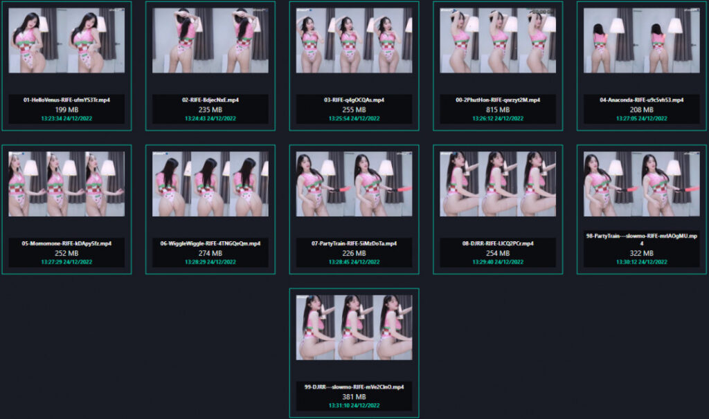 Youtube – afreecaᵀⱽ – Korean – 천소린  Sorin – Nude