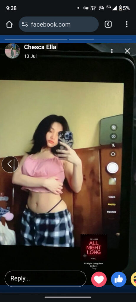 TikTok – Instagram – Asian – Chesca Ellatan/ @CSE.tn / – Nude