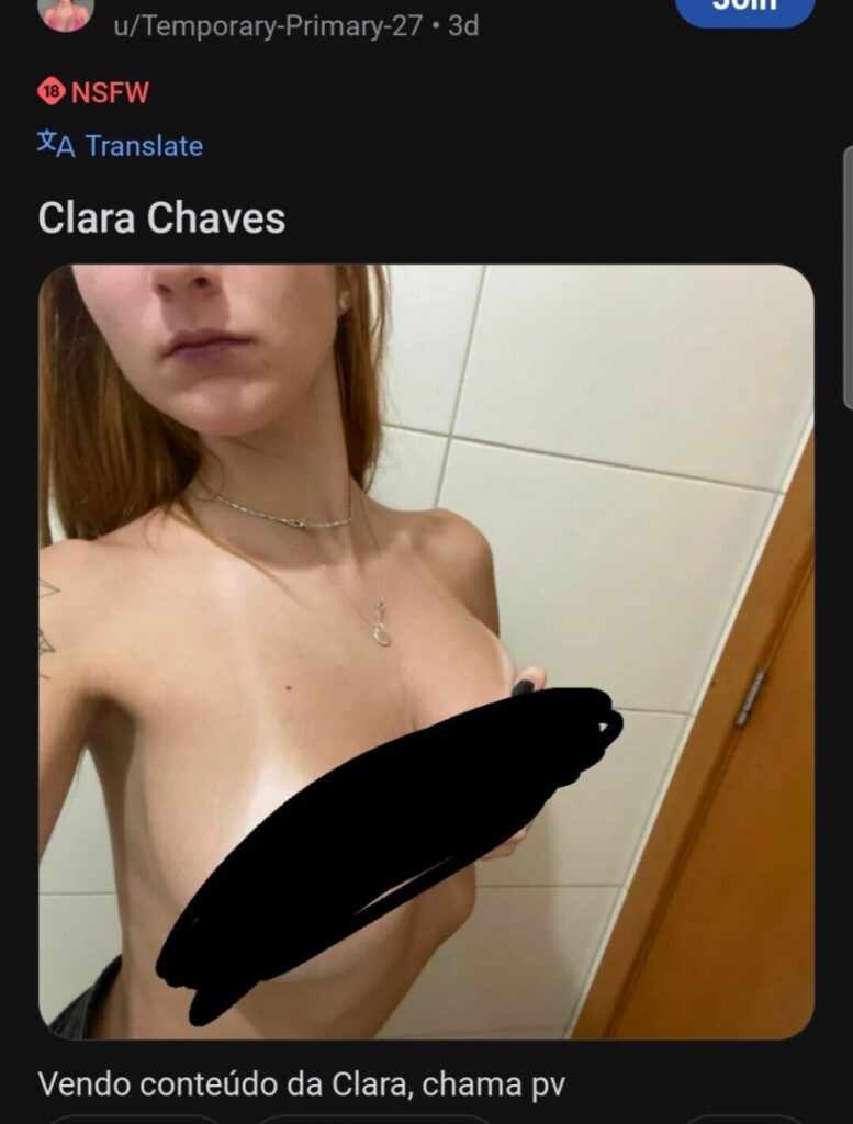 Pedido BR – Celeb – Clara Chavesma – Nude Leaks