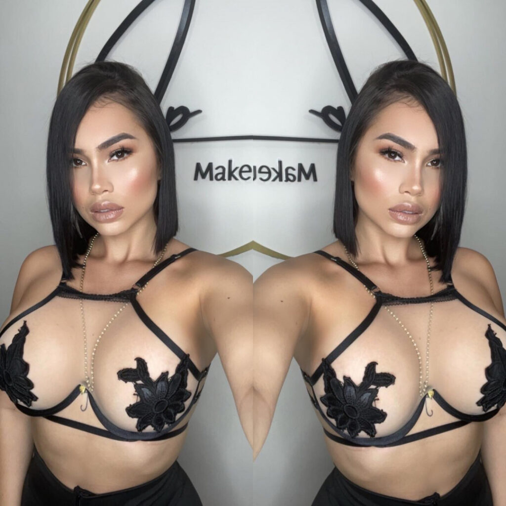 Instagram – T H I C C – Colombiana Bombshell Mel – Nude