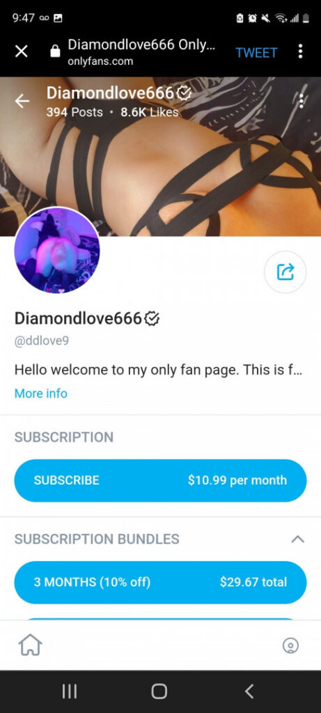 OnlyFans – Fansly – Diamondlove666 – Nude Leaks