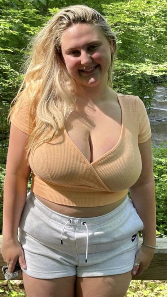 Instagram – T H I C C – Emma Burzynski.  Thicc/huge tits young blonde – Nude