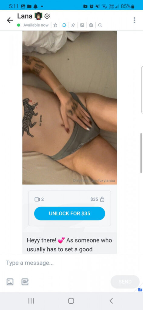 OnlyFans – TikTok – foxy lana foxylanaa – Nude