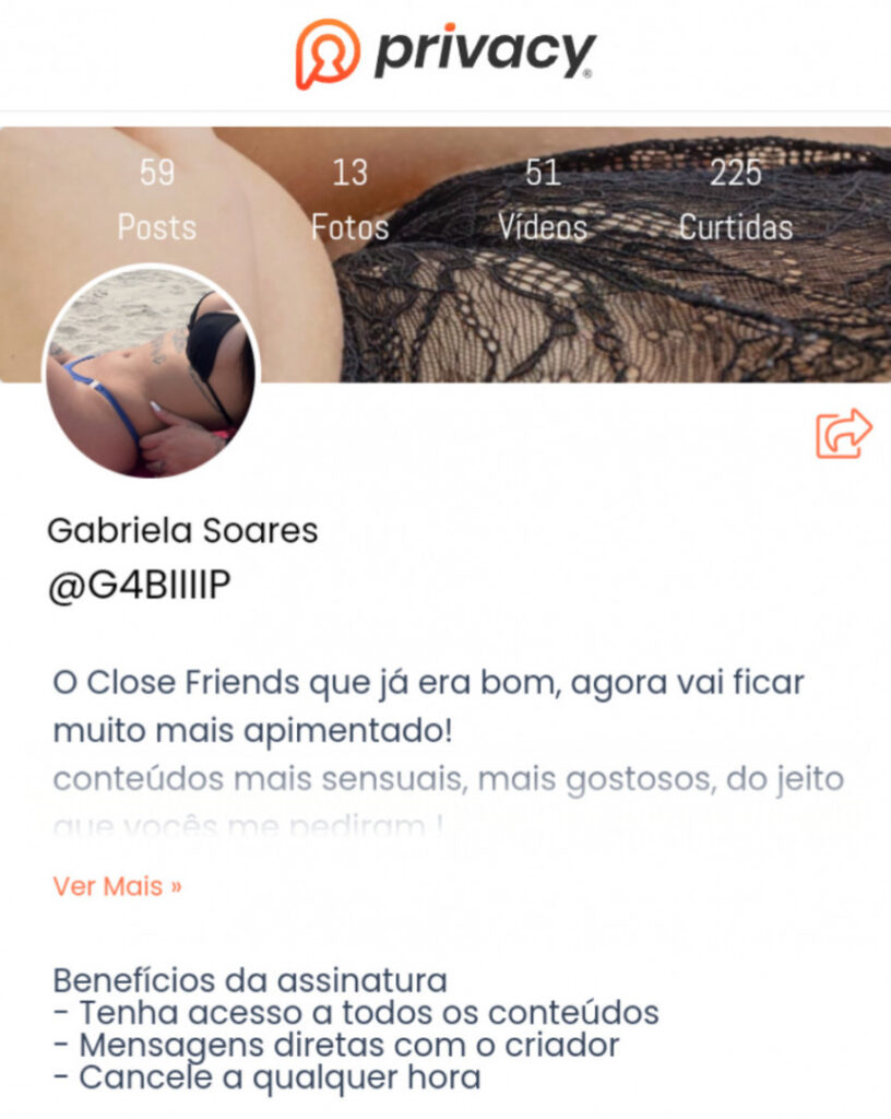 Pedido BR – Privacy – Close – Gabriela Soares @g4biiip – Nude Leaks