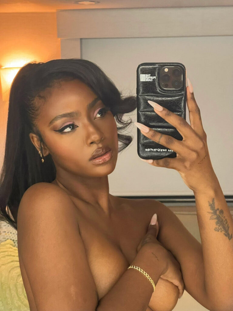 Celeb – Ebony – Justine Skye – Nude