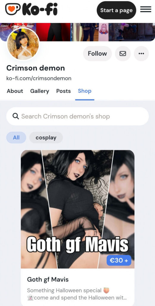 Patreon – Instagram – Ko-fi – kawaii_demon._ / crimson demon – Nude Leaks