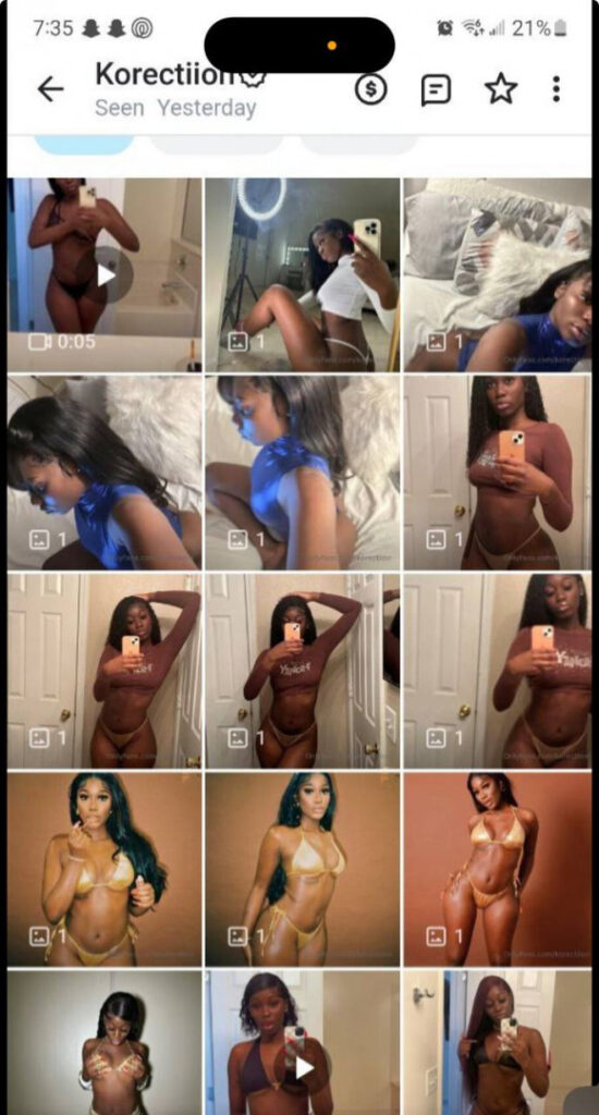 OnlyFans – TikTok – korectiion – Nude Leaks