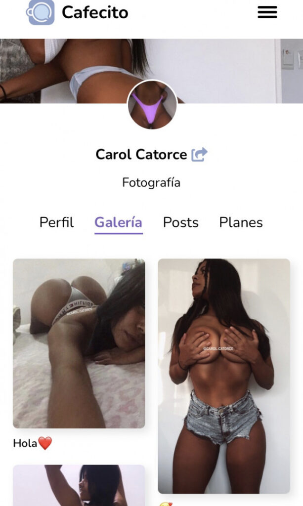 Instagram – Laali Calem (laali.calem), Carol Catorce (carol.catorce) – Nude