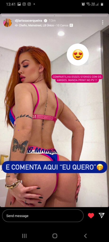 Brazil – OnlyFans – Larissa Cerqueira – Nude Leaks