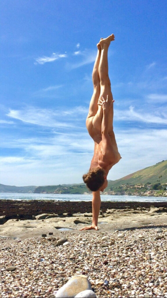 Instagram – Liz Crosby Nude Yoga – Nude