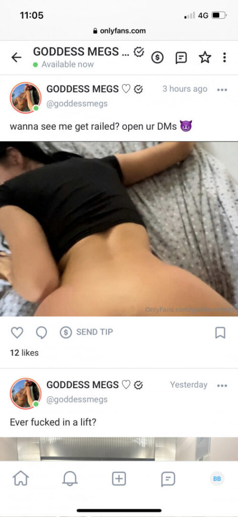 OnlyFans – megsmaemitchell goddessmegs – Nude