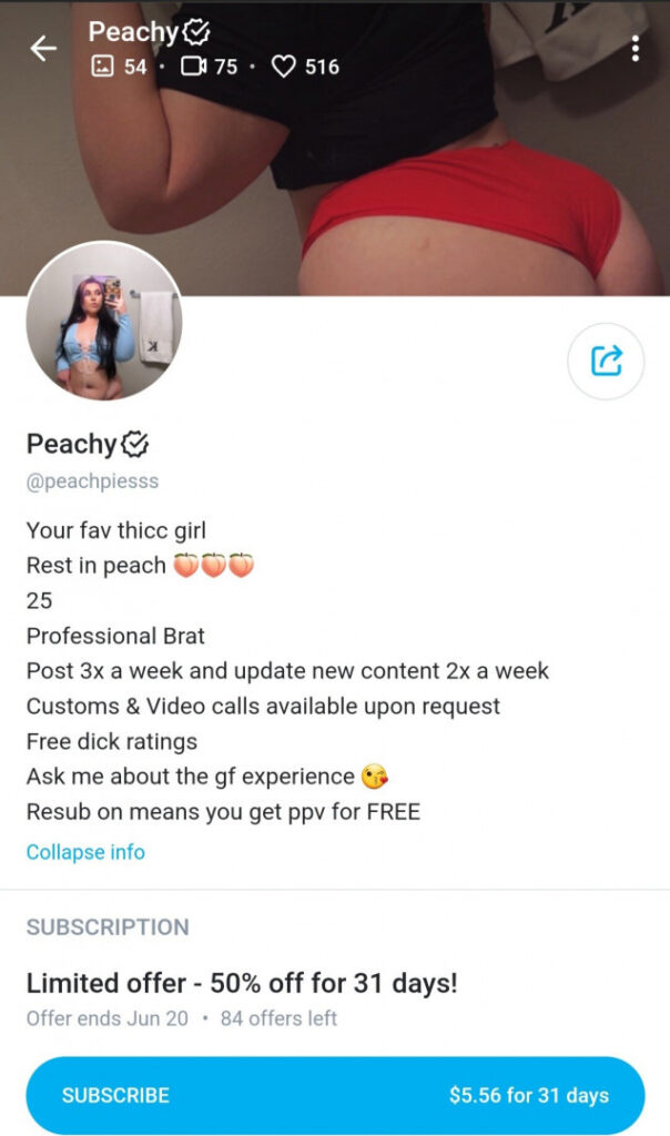 OnlyFans – Snapchat – Peachpiess / chaos_cuti3 – Nude Leaks