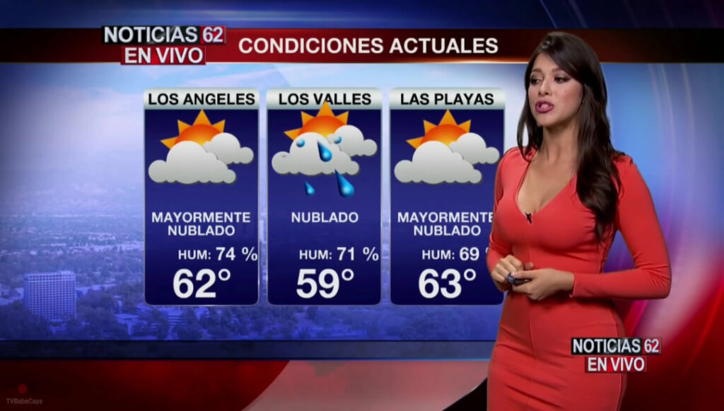 Celeb – T H I C C – Latina – Priscila Trejo (Newsreader / Weathergirl) – Nude