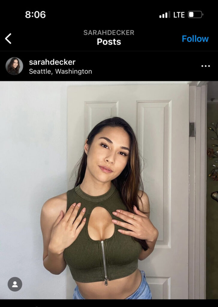 Instagram – Asian – Sarah Decker – Nude