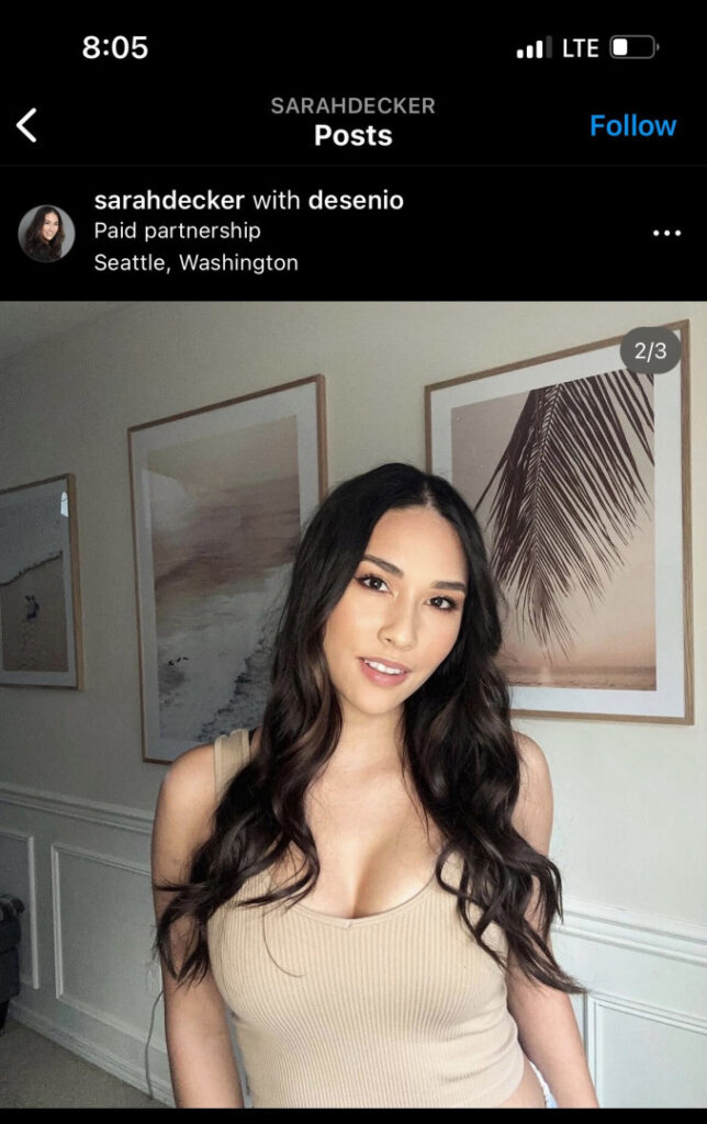 Instagram – Asian – Sarah Decker – Nude