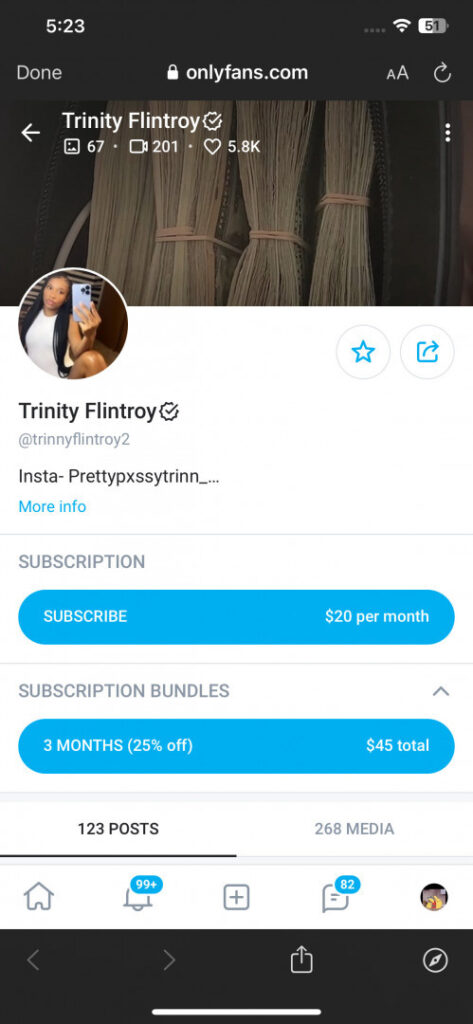 OnlyFans – trinnyflintroy2 – Nude Leaks