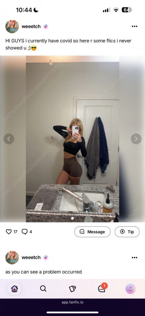 TikTok – weetch/ toriseeley – Nude