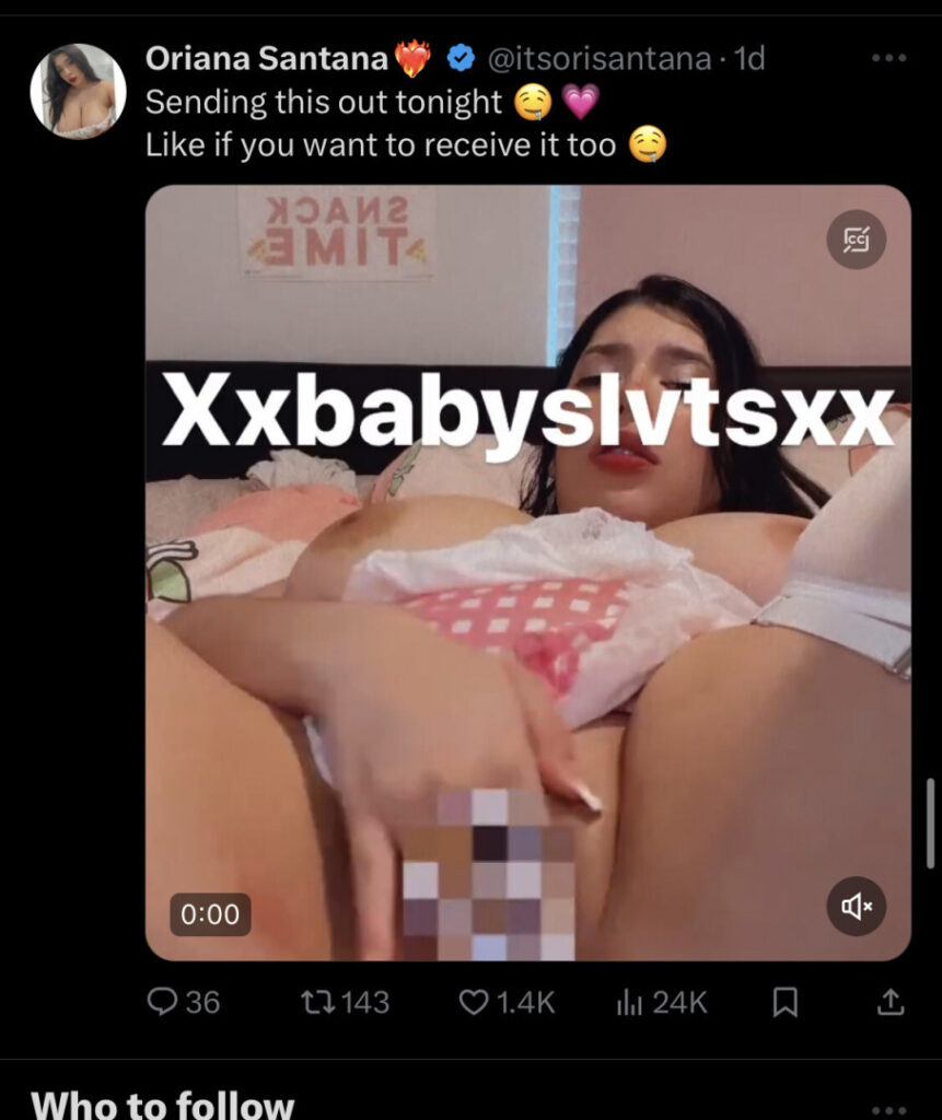 OnlyFans – TikTok – Instagram – xbabyslvtsx | dumperfarts | Oriana – Nude