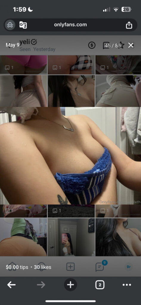 OnlyFans – Instagram – Yeli. yamilxth – Nude