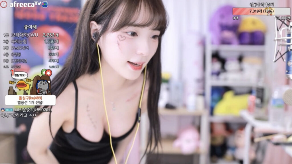 Youtube – afreecaᵀⱽ – Asian – Korean – yunhee1222 / yesall12 / 깅예솔 – Nude