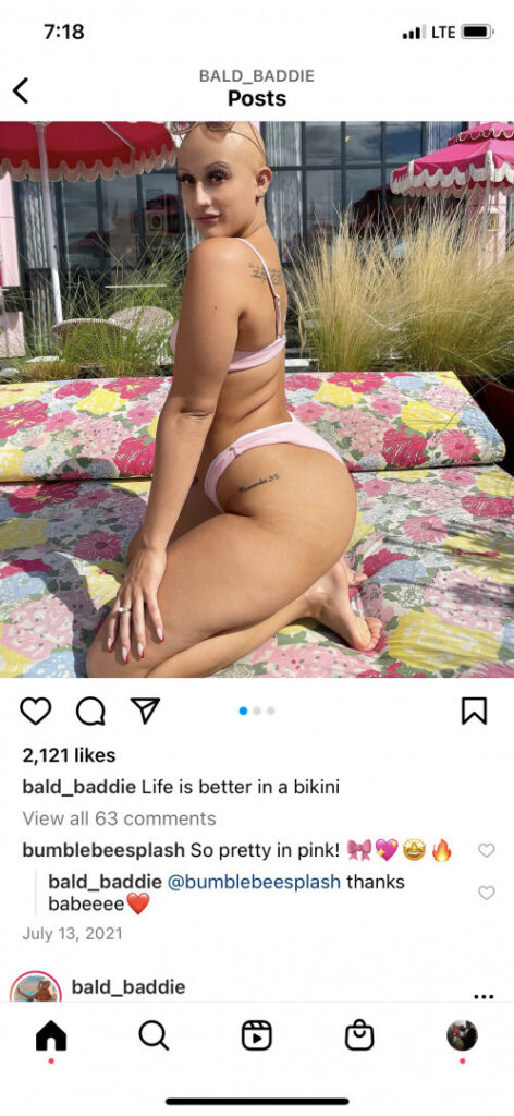 OnlyFans – T H I C C – anotherthickgirl  Bald_baddie – Nude Leaks