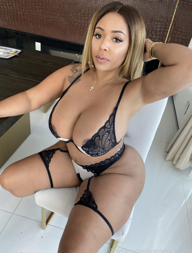 OnlyFans – T H I C C – Ebony – Aundreana Rene / Creole barbie – Nude