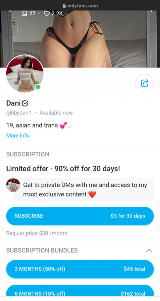 Instagram – Asian – bbydannn – Nude Leaks