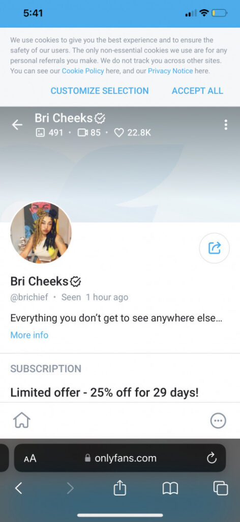 OnlyFans – Brichief, bri chief, bri cheeks – Nude Leaks