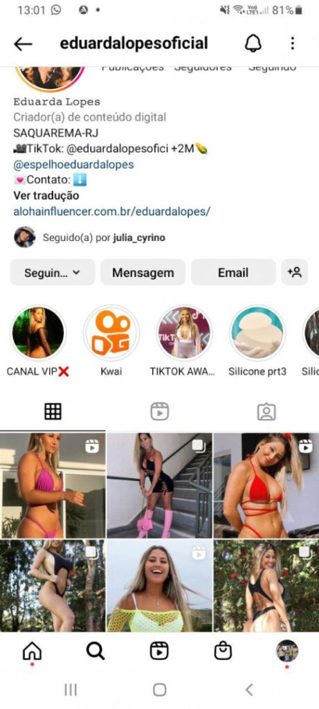 Brazil – TikTok – Eduarda Lopes – Nude Leaks