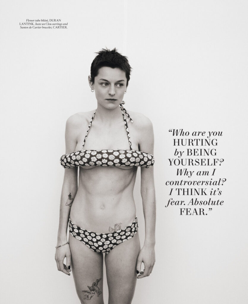 Celeb – Emma Corrin – Nude