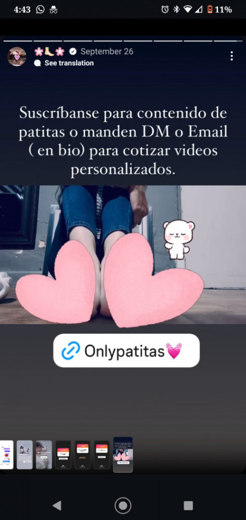 OnlyFans – Instagram – Feet – Fera.tmz request – Nude Leaks